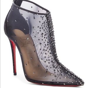 Christian Louboutin Constella 100 mesh ankle boots